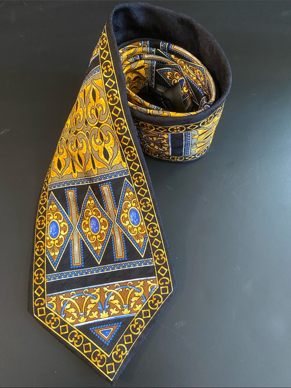 Dion Collection Italian Silk Made in Italy Tie - Picture 2 of 4